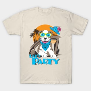 lets party dog T-Shirt